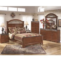 Fairbrooks Estate 5 Pc. Bedroom - Dresser, Mirror, Queen Poster Bed