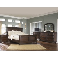 Porter 5 Pc. Bedroom - Dresser, Mirror & Queen Panel Bed