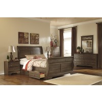 Allymore 5 Pc. Bedroom - Dresser, Mirror & Queen Sleigh Bed