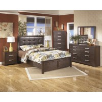 Aleydis 5 Pc. Bedroom - Dresser, Mirror, Queen Panel Bed