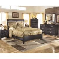Kira 5 Pc. Bedroom - Dresser, Mirror & King Panel Bed