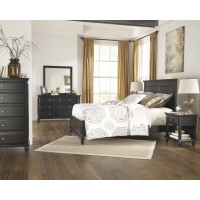 Owingsville 4 Pc. Bedroom - Dresser, Mirror & Queen Panel Bed