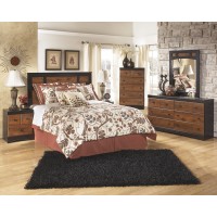 Aimwell 3 Pc. Bedroom - Dresser, Mirror & Queen/Full Panel Headboard
